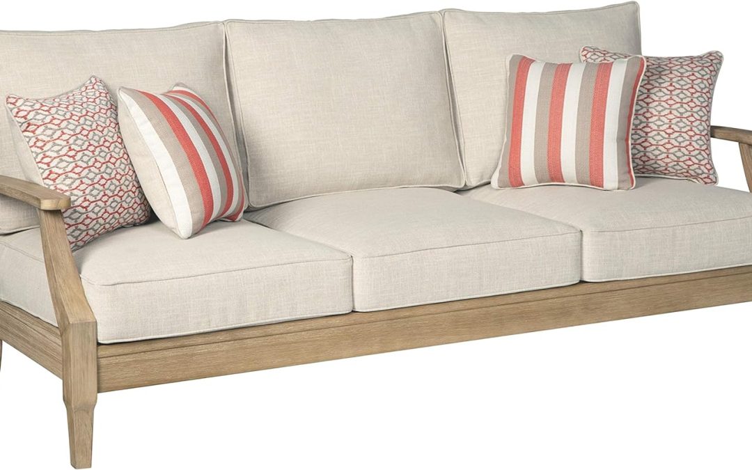 Elevate Your Outdoor Oasis: Clare View Coastal Eucalyptus Sofa Review