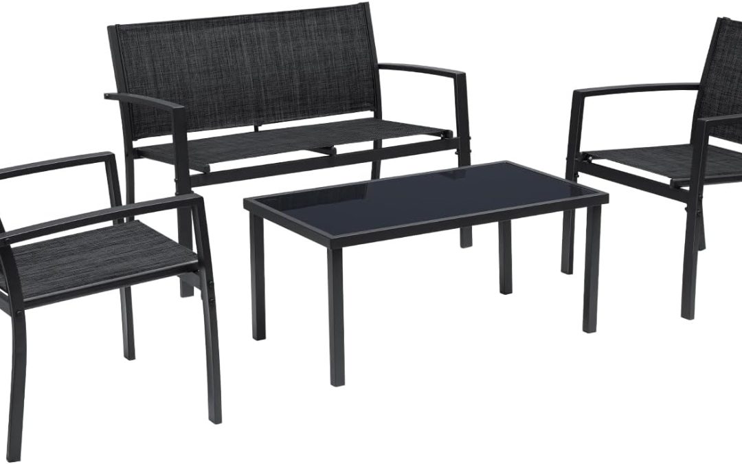 Elevate Your Outdoor Space: Greesum 4-Piece Patio Furniture Set Review