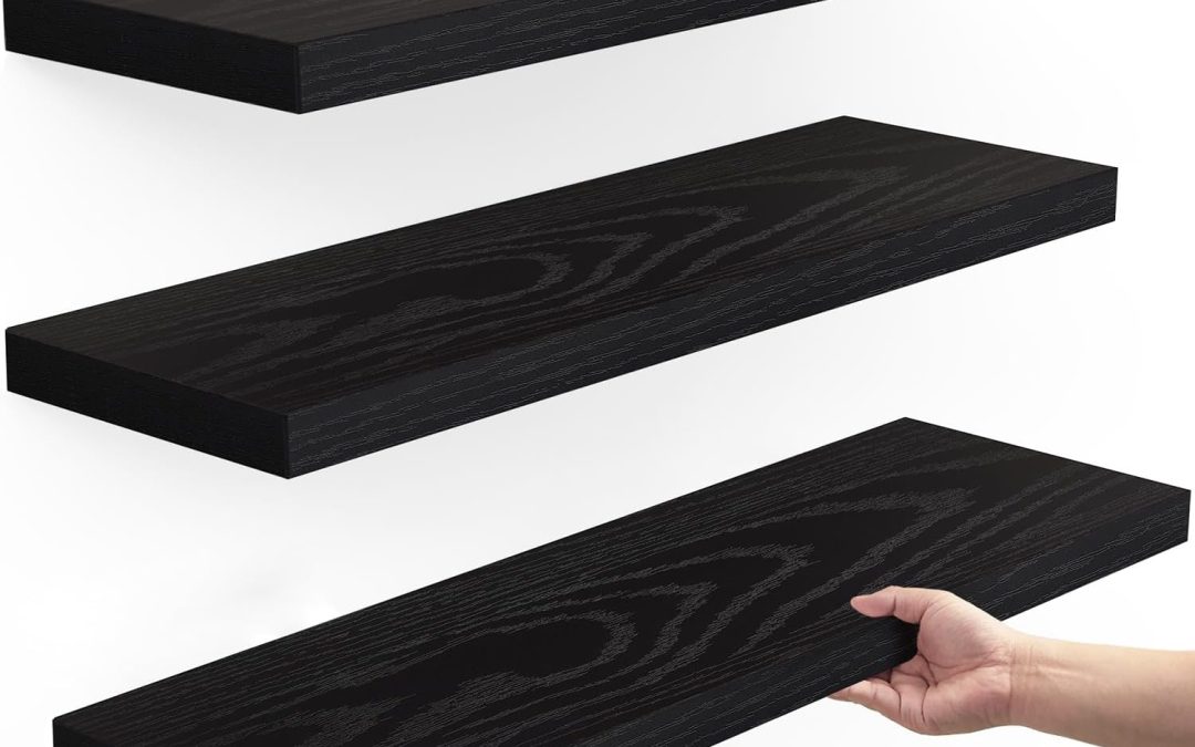 Elevate Your Space: Review of BAYKA Rustic Floating Shelves