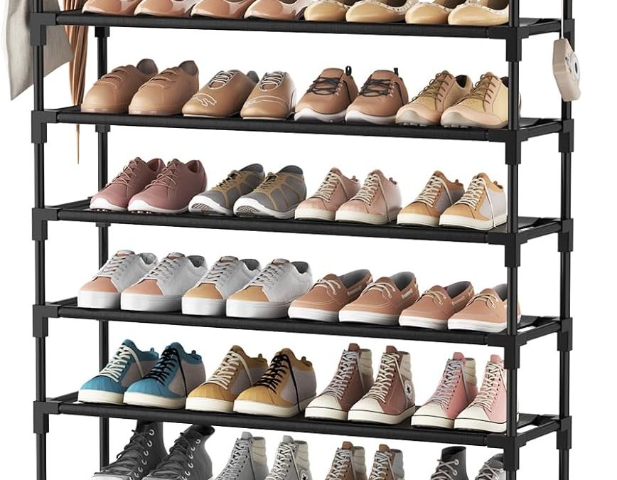 Maximize Your Space: VTRIN 10-Tier Shoe Rack Review