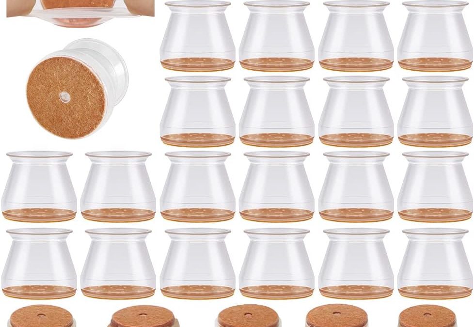 Protect Your Floors: Review of 24 Pcs Silicone Chair Leg Floor Protectors