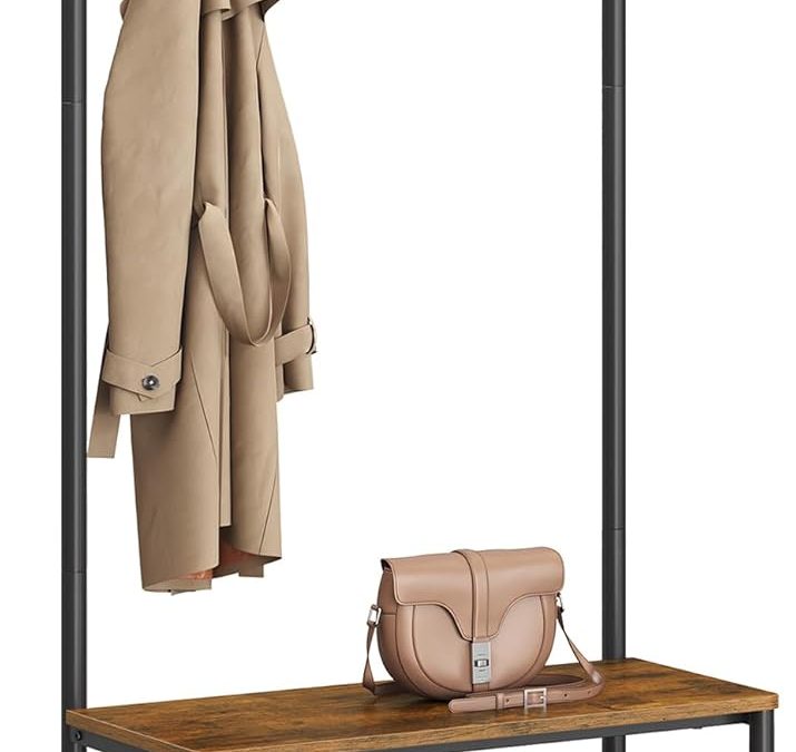 Transform Your Entryway: VASAGLE 3-in-1 Coat Rack and Shoe Storage Review