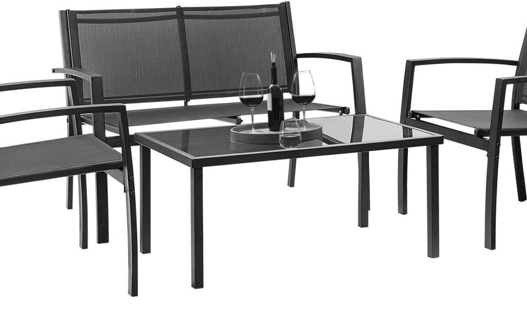 Transform Your Outdoors: Devoko 4-Piece Patio Furniture Set Review