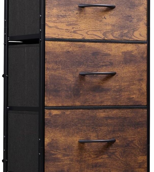Declutter in Style: Review of the WLIVE 5-Drawer Tall Dresser