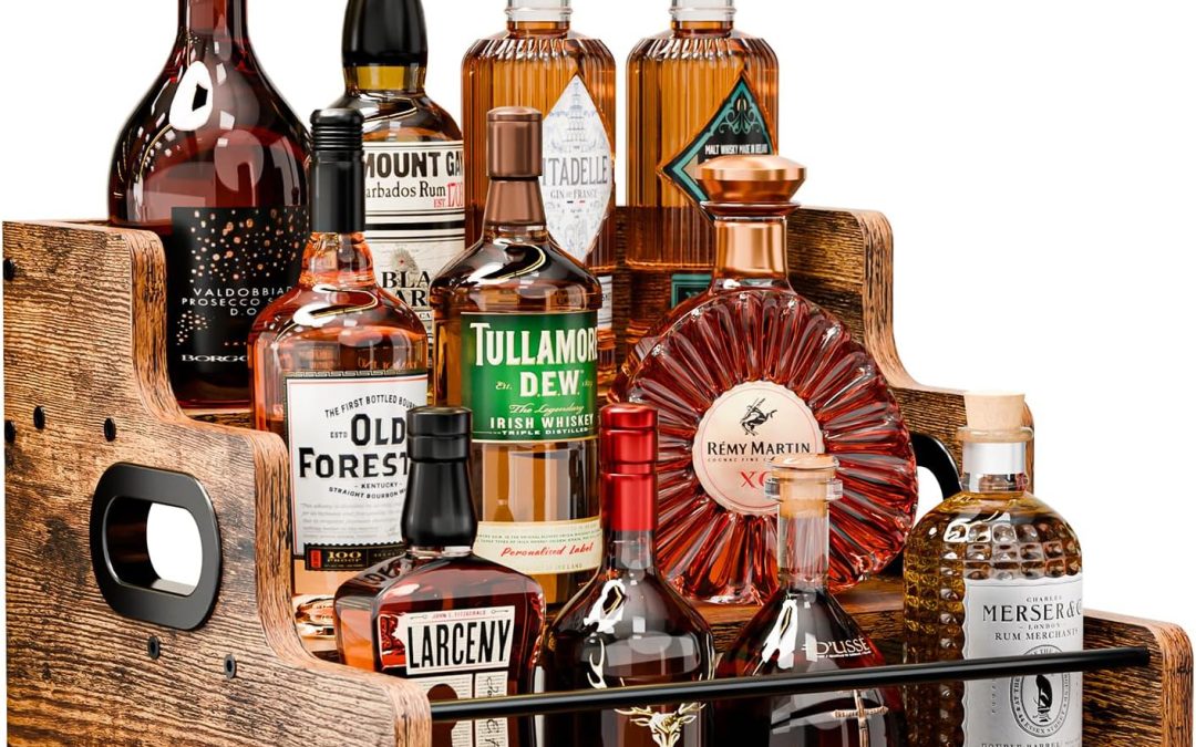 Elevate Your Home Bar: KLM Liquor Bottle Display Shelf Review
