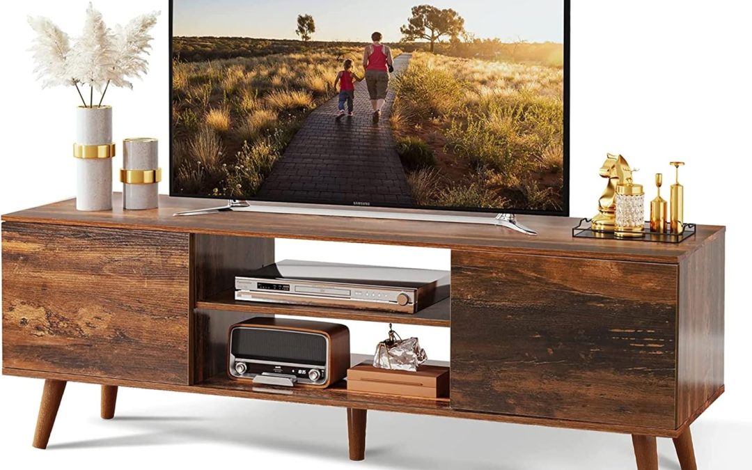 Elevate Your Living Space: The WLIVE Mid Century Modern TV Stand Review