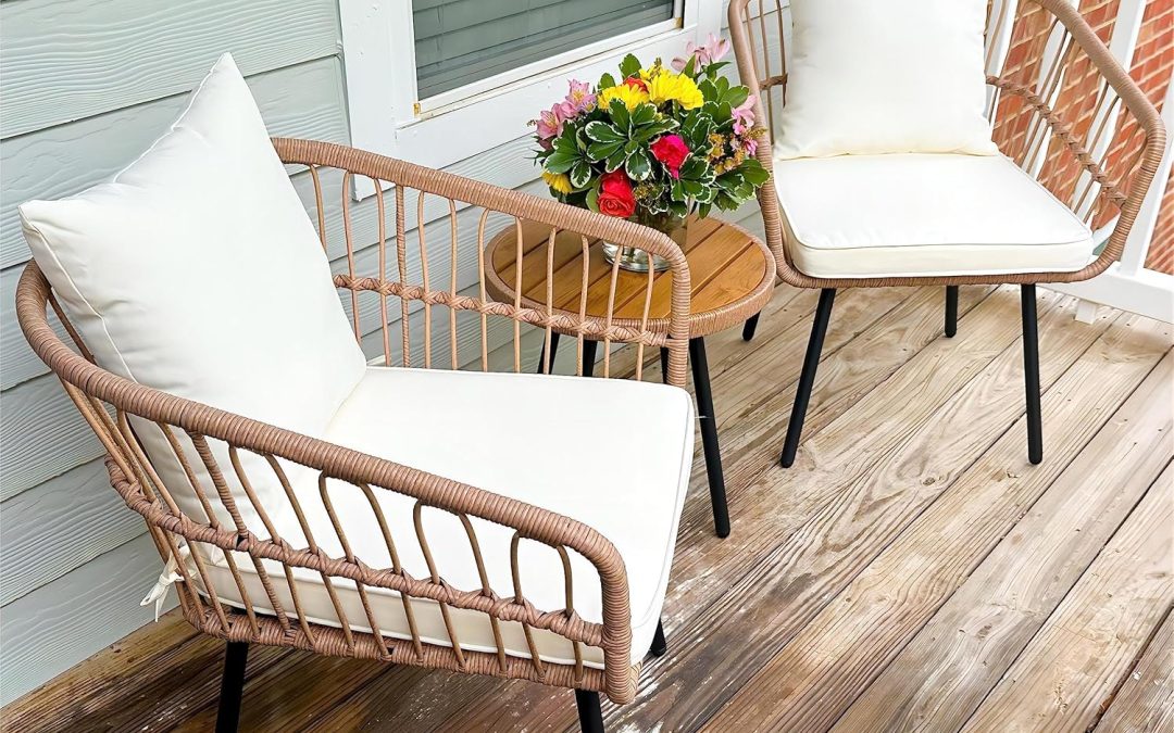 Elevate Your Outdoor Space: YITAHOME 3-Piece Wicker Patio Set Review