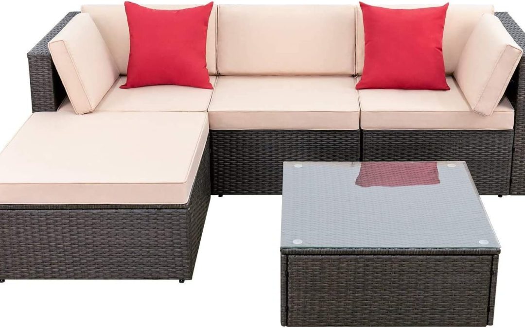 Elevate Your Outdoors: Review of the Devoko 5-Piece Patio Furniture Set