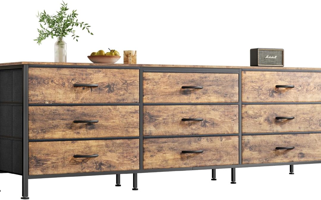 Elevate Your Space: Huuger 63-Inch Rustic Dresser & TV Stand Review