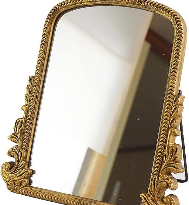 Elevate Your Space: The Chic Vintage Vanity Makeup Desk Mirror Review