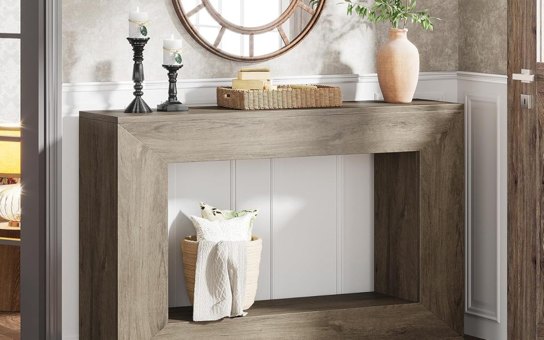 Elevate Your Space: Tribesigns Farmhouse Console Table Review