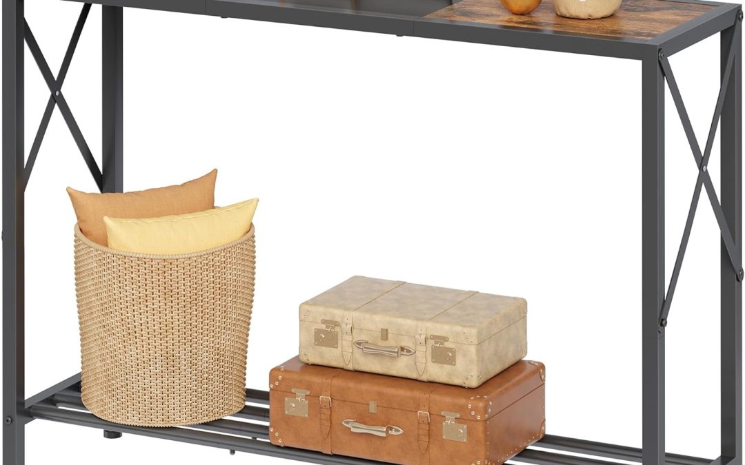 Elevate Your Space with the Tajsoon Industrial Console Table: A Review
