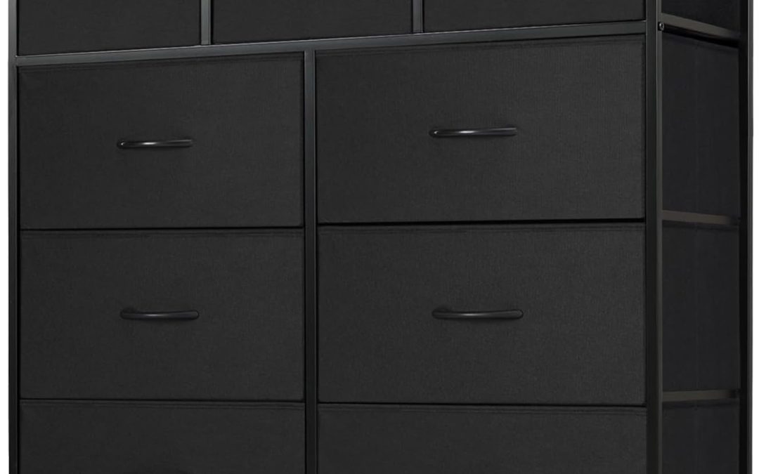 Maximize Space and Style: DUMOS 9-Drawer Dresser Review
