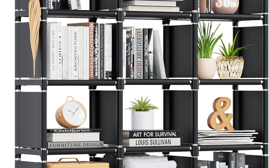 Maximize Space with the Mavivegue 12 Cube Storage Organizer: A Stylish Bookcase for Any Room