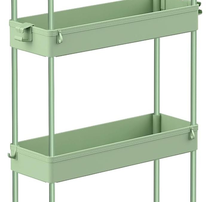 Maximize Your Space: SPACEKEEPER Slim Rolling Storage Cart Review