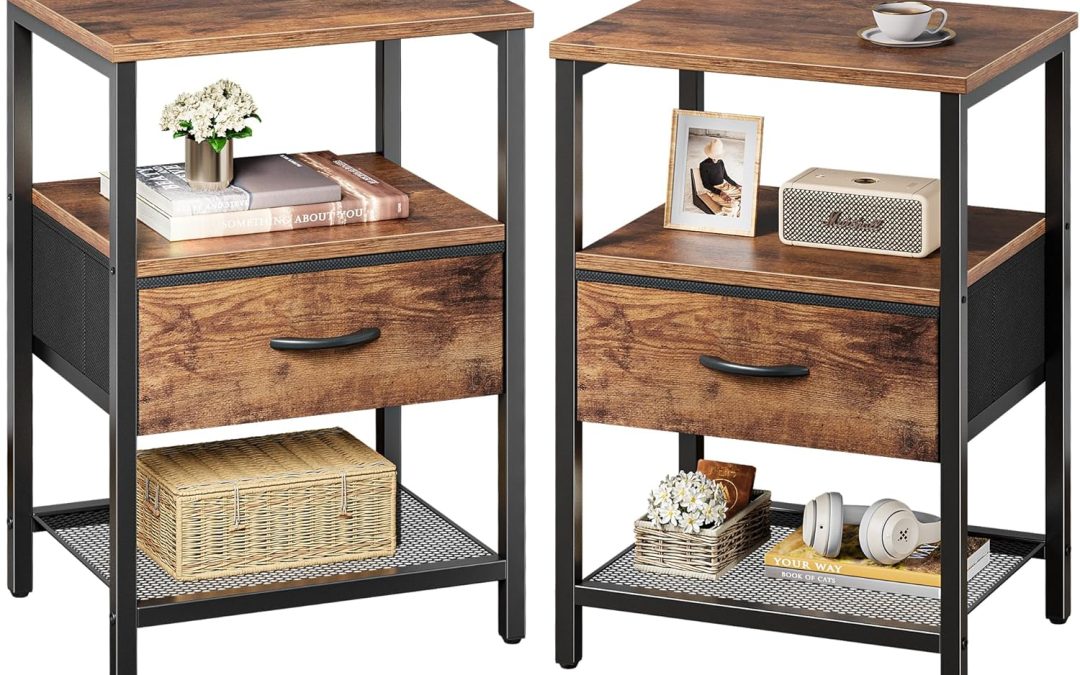 Stylish and Functional: Huuger Nightstand Set Review