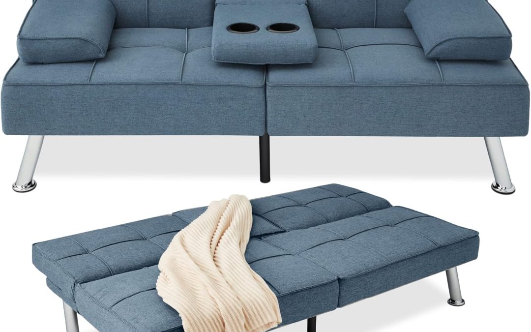 Transform Your Space: The Best Choice Products Linen Modern Folding Futon Review