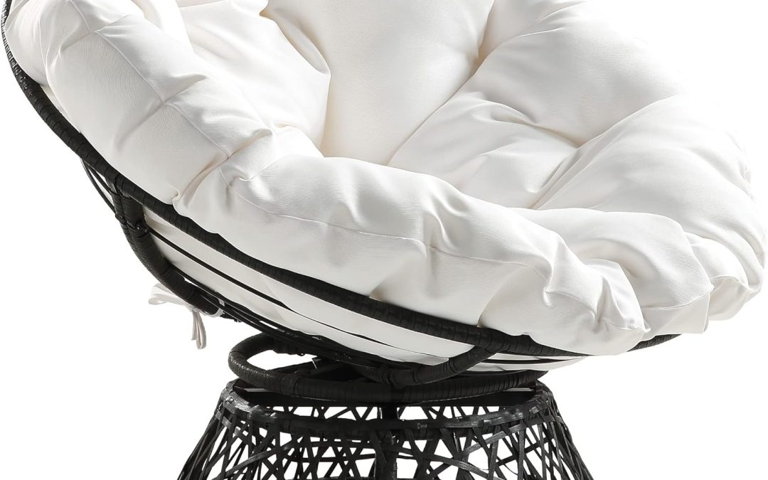 Ultimate Comfort: OSP Home Furnishings 360-Degree Swivel Papasan Chair Review