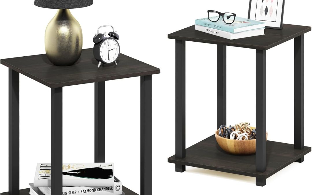 Chic and Affordable: Furinno Simplistic End Tables Review