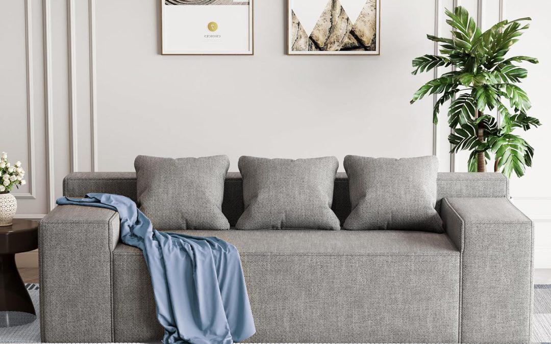 Effortless Comfort: The Modern 3-Seater Sofa That Requires No Assembly