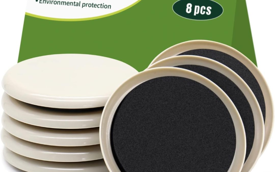 Effortless Furniture Moving: Review of 8 PCS Carpet Sliders for Safe and Easy Relocation