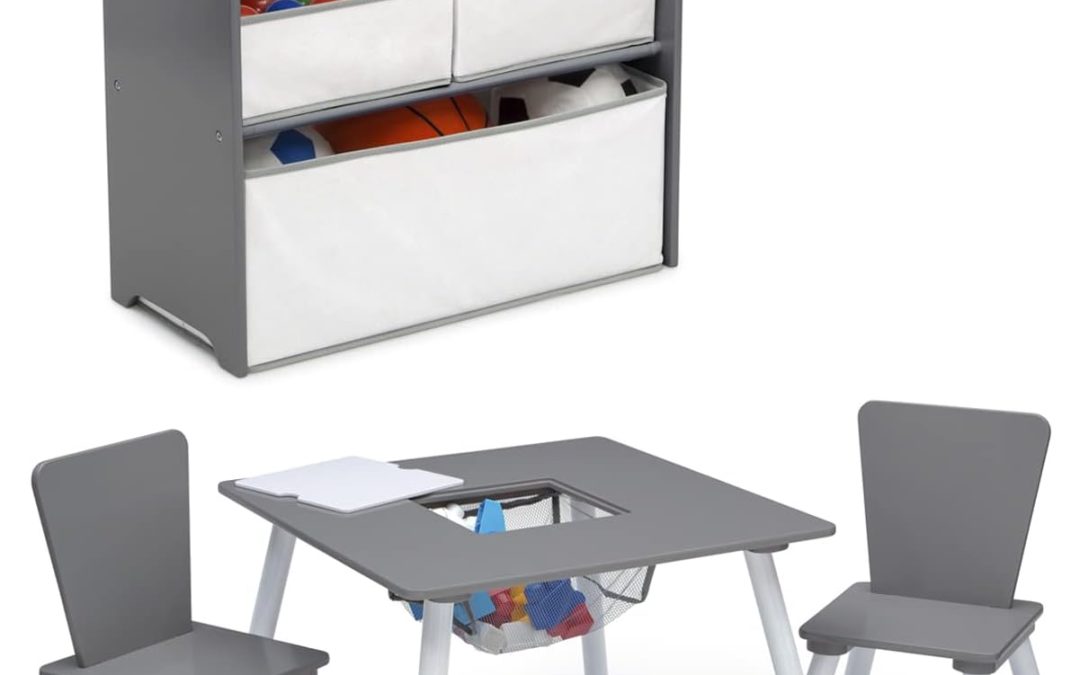 Elevate Playtime: Delta Children’s 4-Piece Toddler Playroom Set Review
