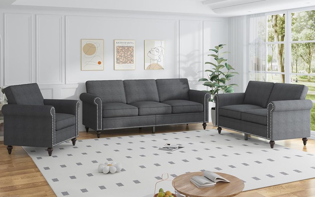 Elevate Your Space: ijuicy 3-Piece Modern Sectional Sofa Set Review