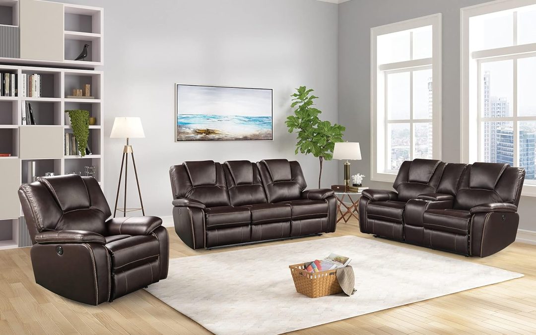 Elevate Your Space: Review of the 3-Piece Reclining Living Room Furniture Set