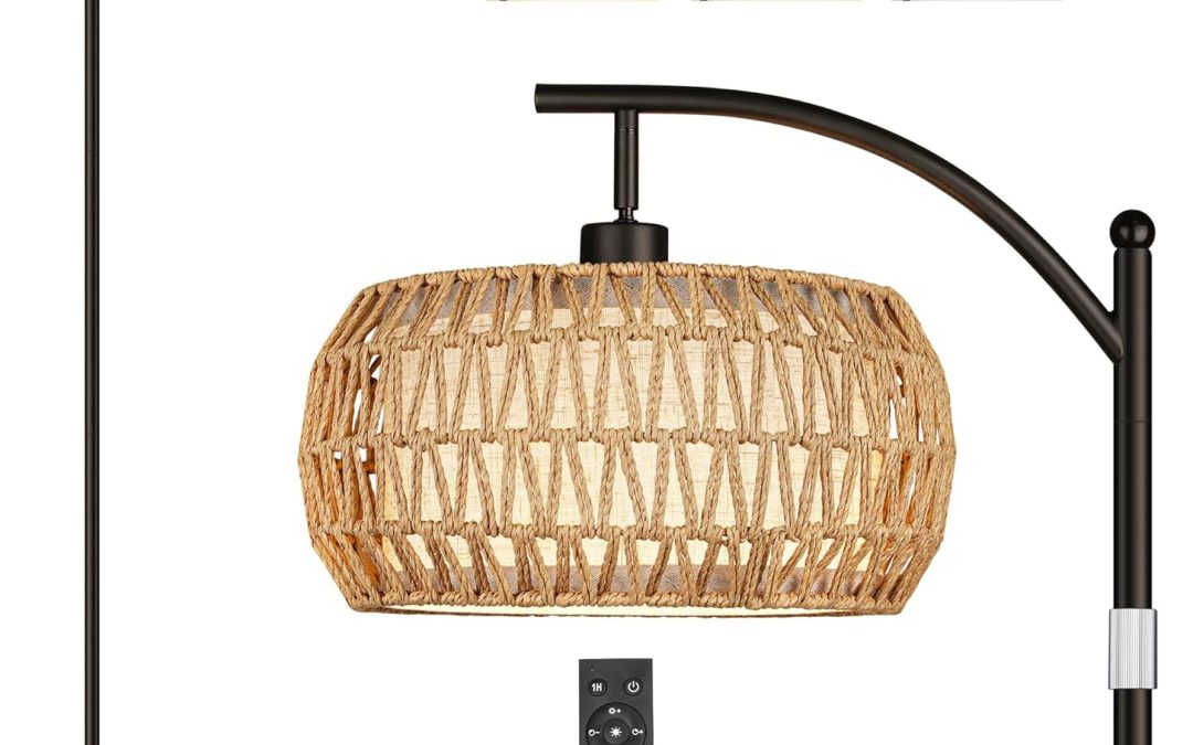 Illuminate Your Space: The Stylish ROTTOGOON Boho Floor Lamp Review
