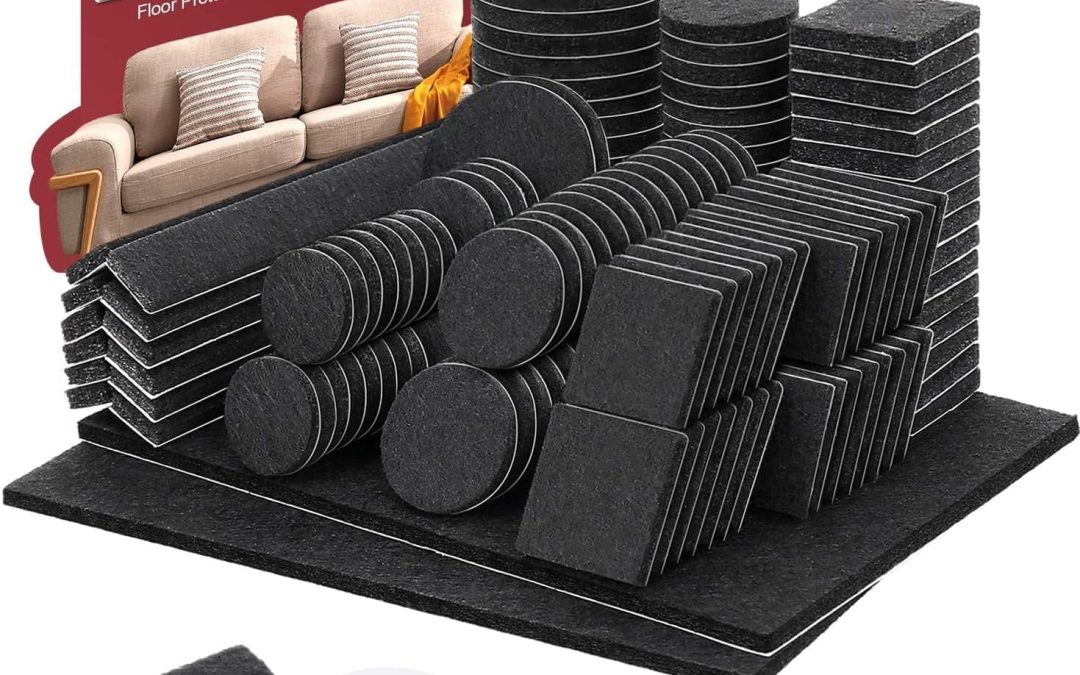 Protect Your Floors: Yelanon 182 Pcs Felt Furniture Pads Review