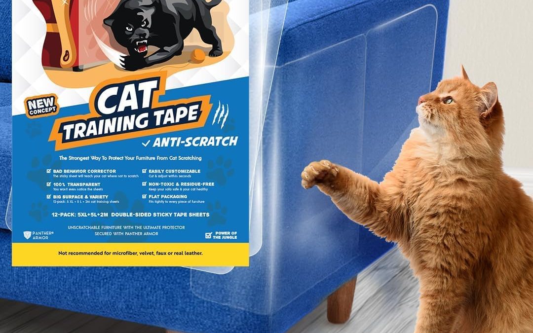Protect Your Furniture: Review of Panther Armor Cat Scratch Deterrent Tape