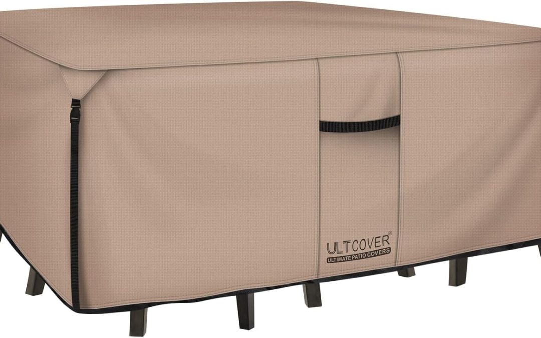 Protect Your Outdoor Elegance: ULTCOVER Heavy Duty Patio Table Cover Review