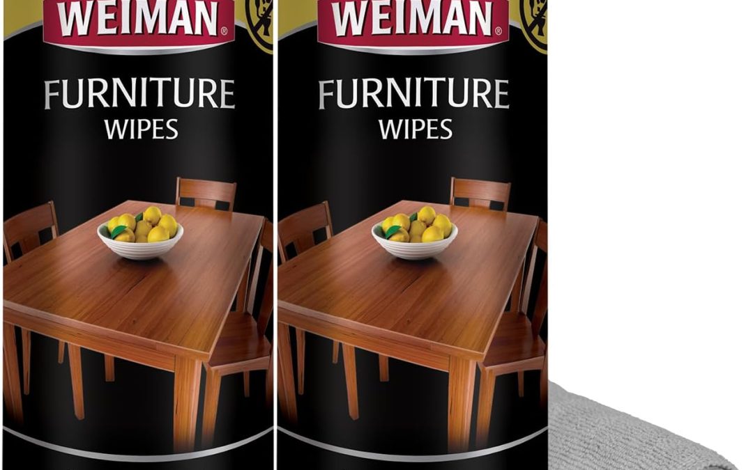 Revitalize Your Furniture: Weiman Wood Polish and Cleaning Wipes Review