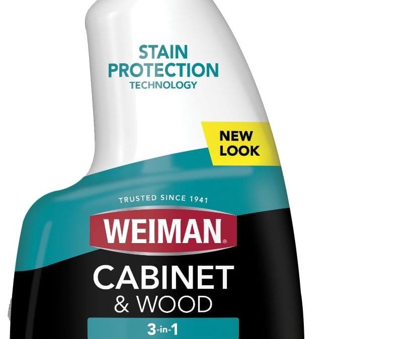 Revitalize Your Home: Weiman Cabinet & Wood Clean & Shine Spray Review