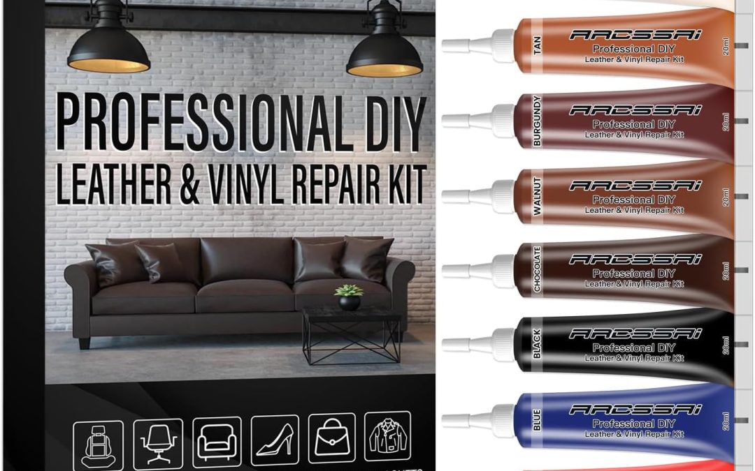 Revive Your Leather: The Ultimate Repair Kit for Furniture, Cars, and More!