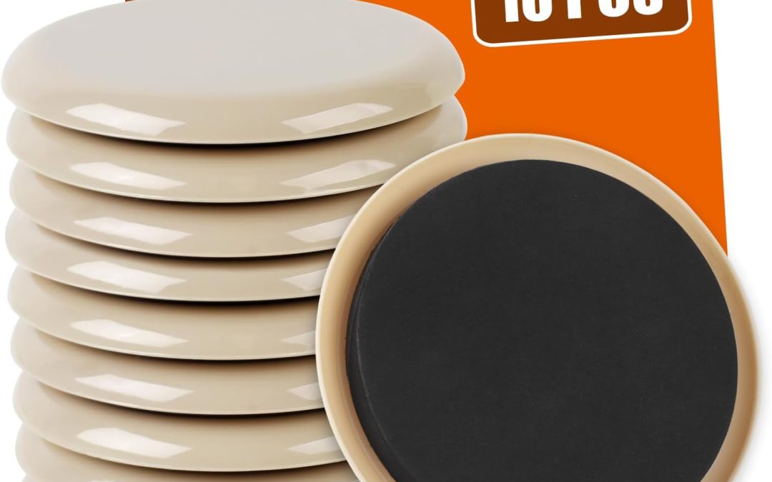 Smooth Moves: The Ultimate 10PCS Heavy Duty Furniture Sliders Review!