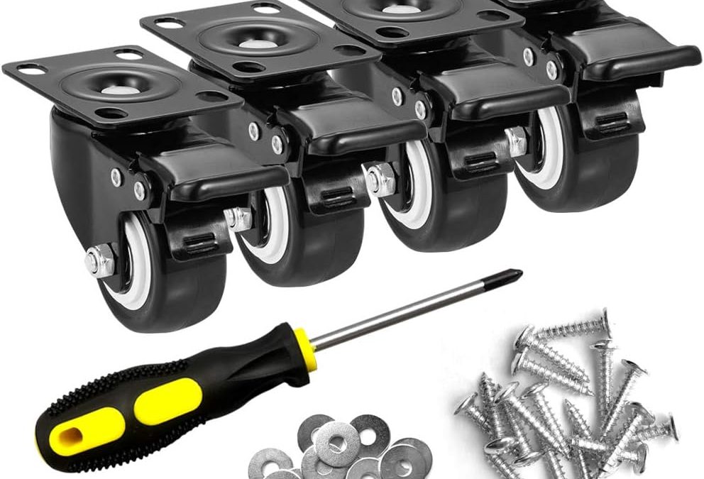 Smooth Moves: Unleashing the Power of 2″ Heavy Duty Caster Wheels with Brake