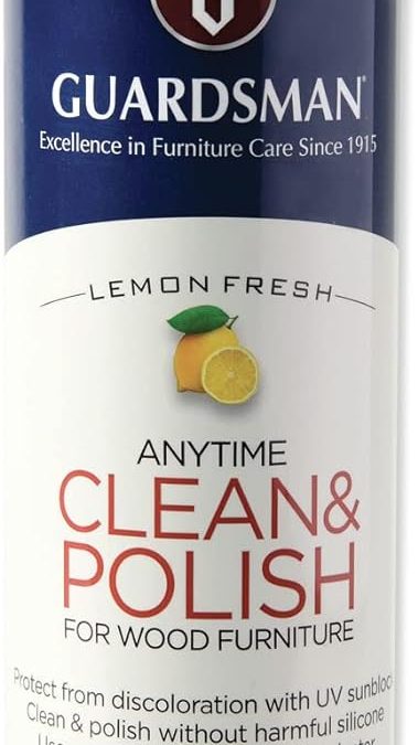 Transform Your Furniture: A Review of Guardsman Anytime Clean & Polish Wood Cleaner