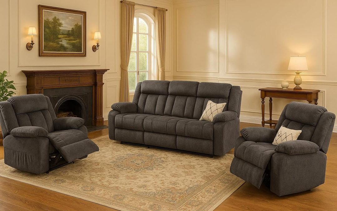 Transform Your Living Room: A Review of the LUCKLIFE Recline Sofa Set