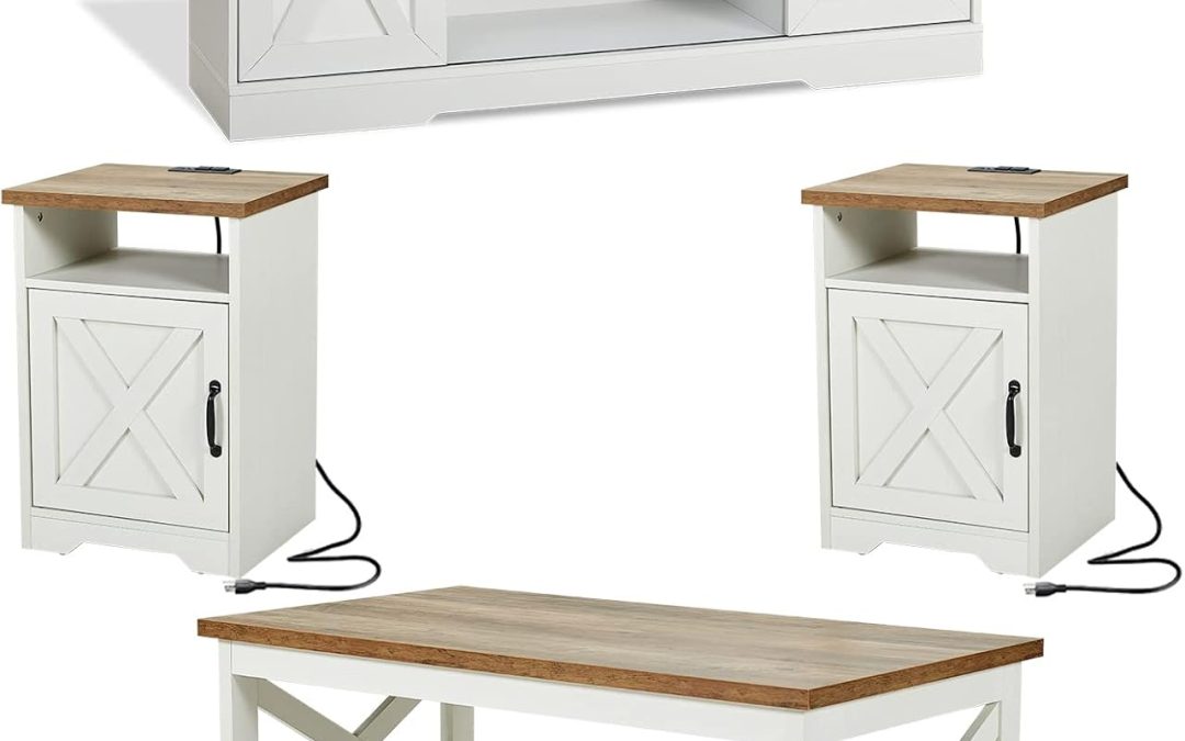 Transform Your Living Room: AMERLIFE Farmhouse Table Set Review & Recommendations