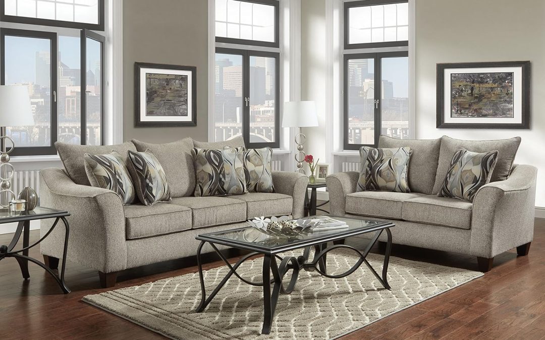 Transform Your Living Space: Roundhill Furniture Camero Sofa and Loveseat Set Review