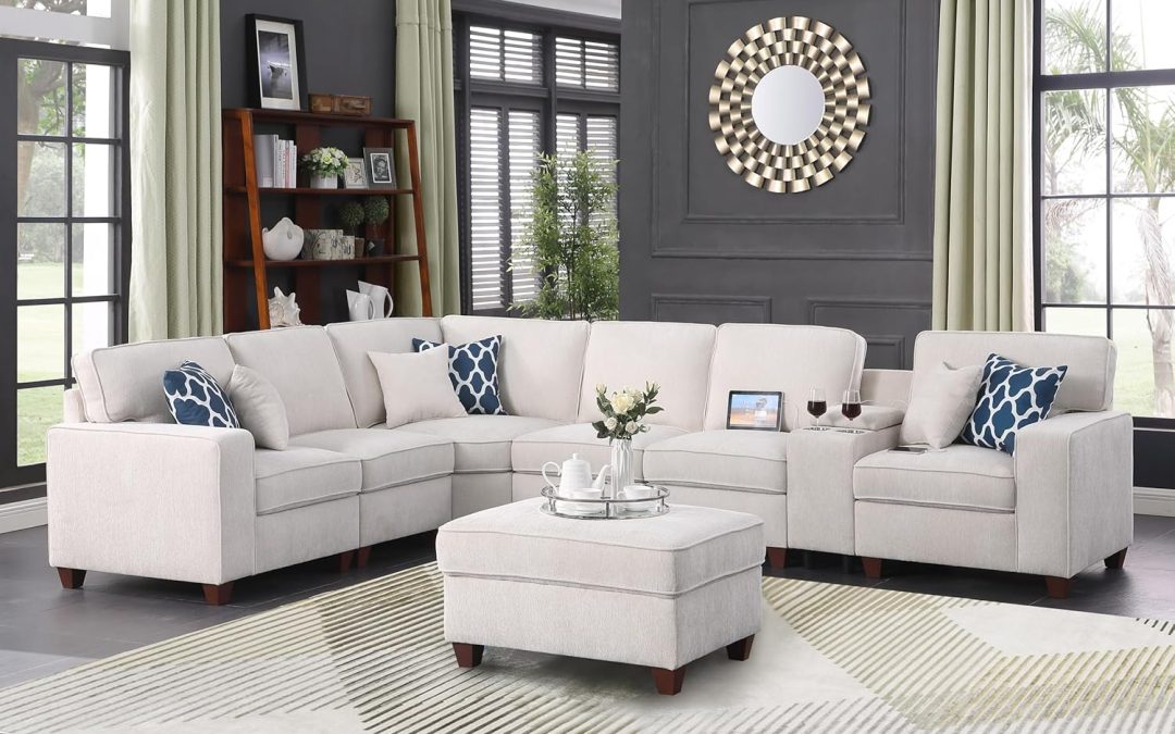 Transform Your Living Space: The Ultimate 127″ L-Shaped Sectional Couch Review!