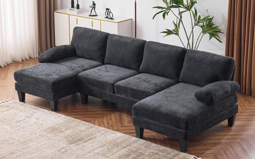 Transform Your Living Space: VINGLI 110″ U-Shaped Sectional Couch Review