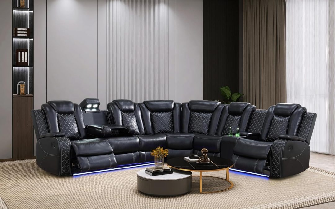 Transform Your Space: The Ultimate Ball & Cast Power Recliner Sofa Set Review!