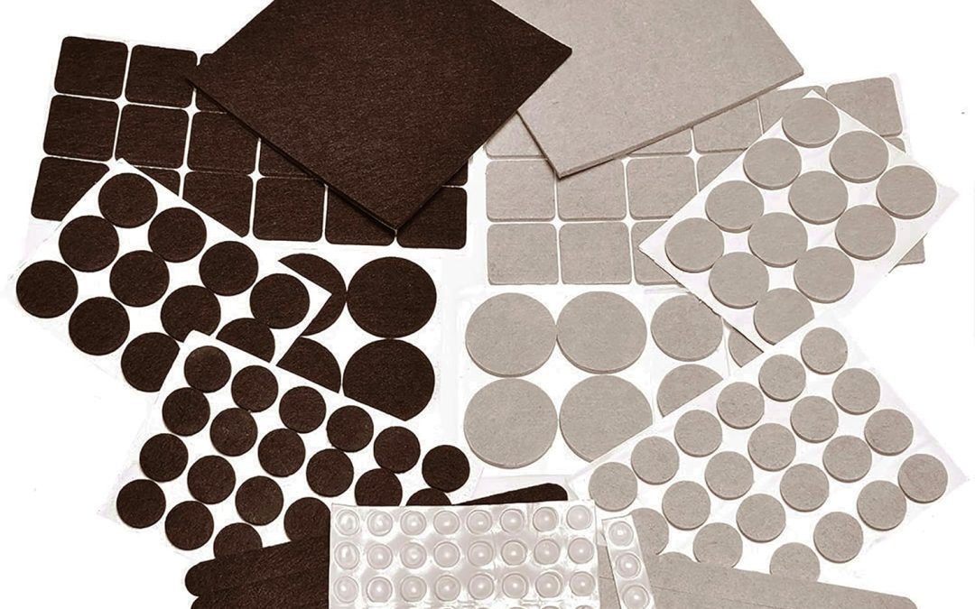 Ultimate Floor Protection: 165-Piece Self-Adhesive Furniture Felt Pads