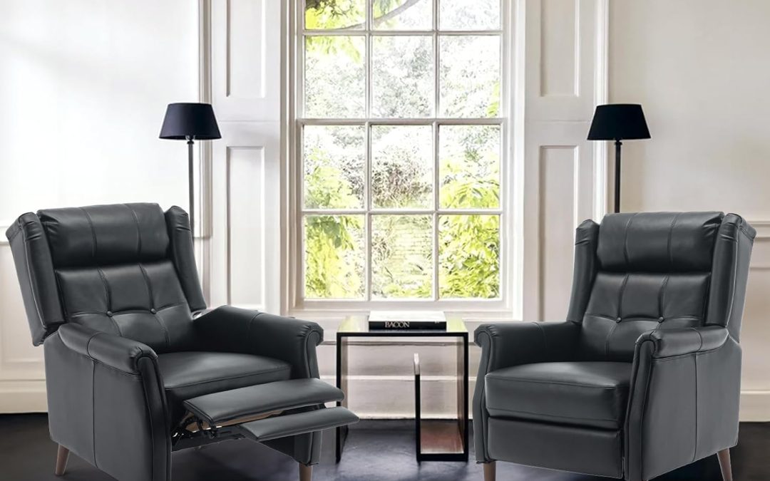 Elevate Your Space: Reviews of the COLAMY Wingback Recliner Chair Set