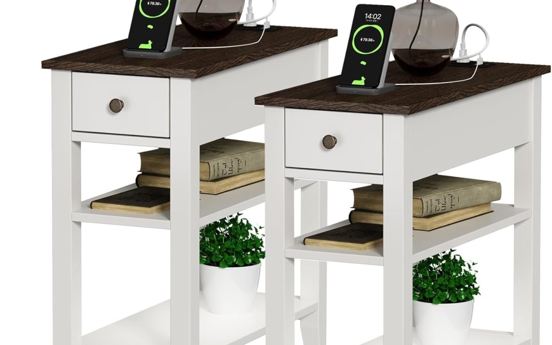 Elevate Your Space with ChooChoo Farmhouse End Tables: A Perfect Blend of Style and Functionality!