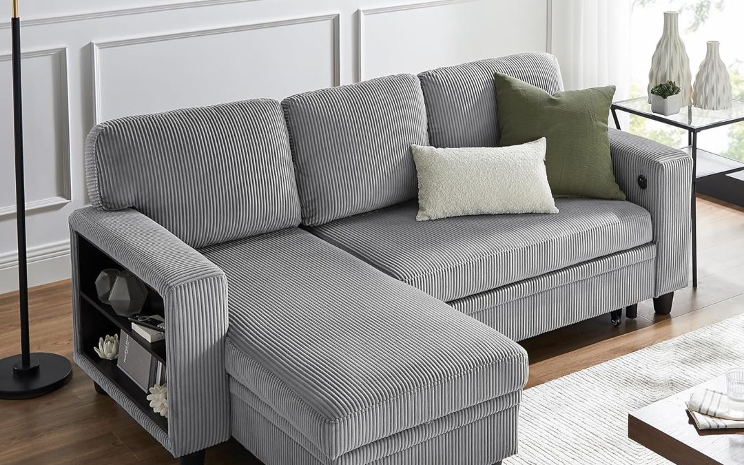 Transform Your Living Space: Review of the RedLemon 80” Sleeper Sofa Bed with Modern Flair