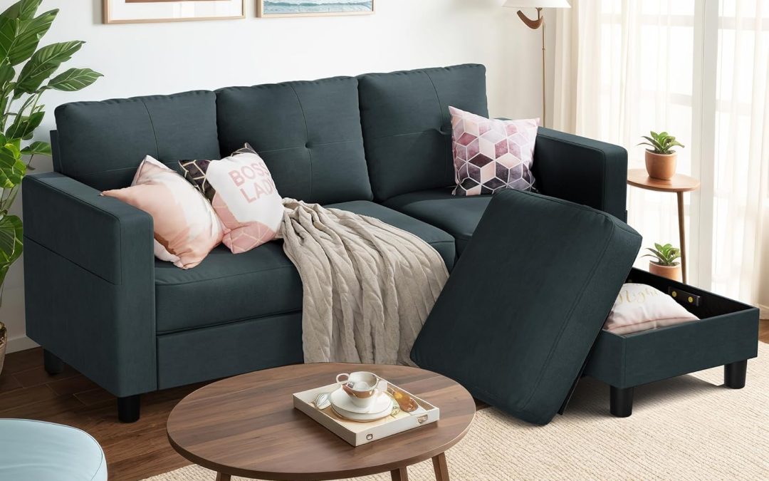 Transform Your Living Space: Shintenchi 79″ Convertible Sectional Sofa Review