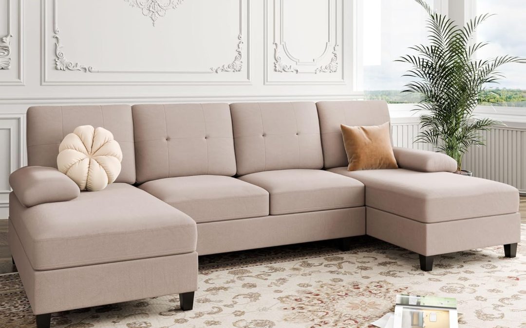 Transform Your Living Space: Shintenchi U-Shaped Sectional Sofa Review